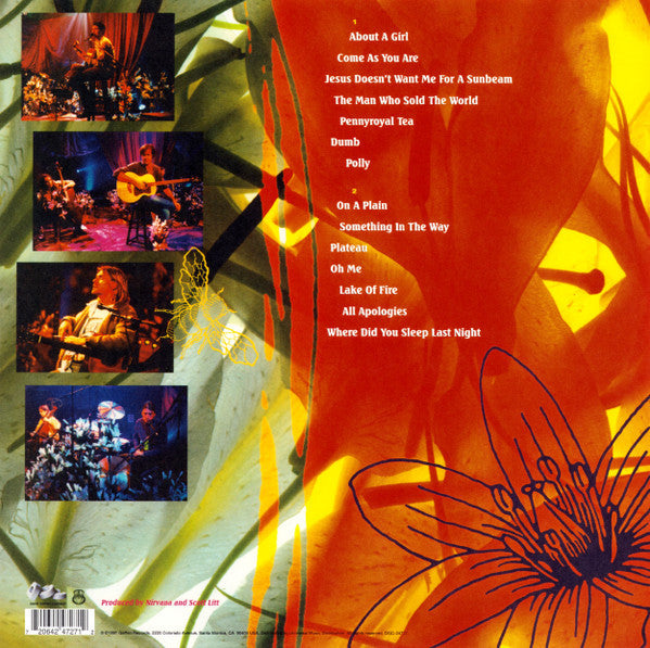 Nirvana : MTV Unplugged In New York (LP,Album,Reissue,Repress)