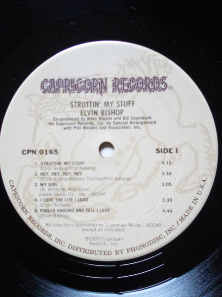 Elvin Bishop : Struttin' My Stuff (LP,Album,Reissue)