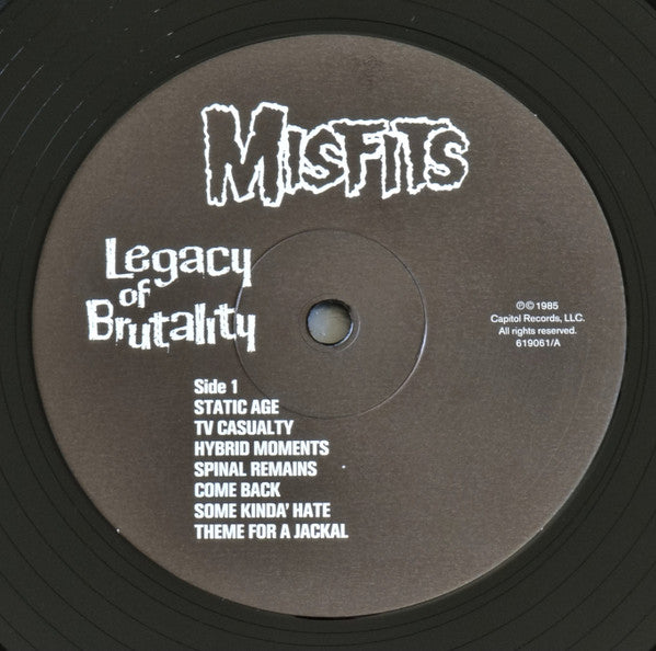 Misfits : Legacy Of Brutality (LP,Album,Reissue,Stereo)