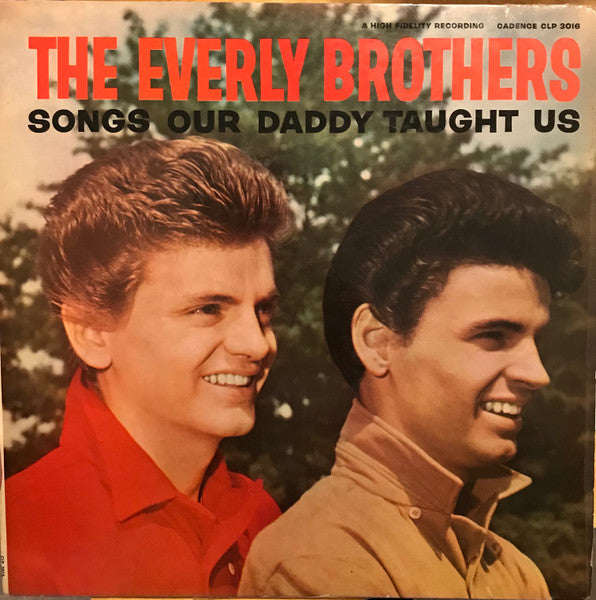 Everly Brothers : Songs Our Daddy Taught Us (LP,Album,Mono)