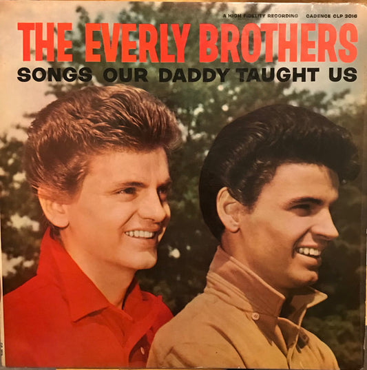 Everly Brothers : Songs Our Daddy Taught Us (LP,Album,Mono)