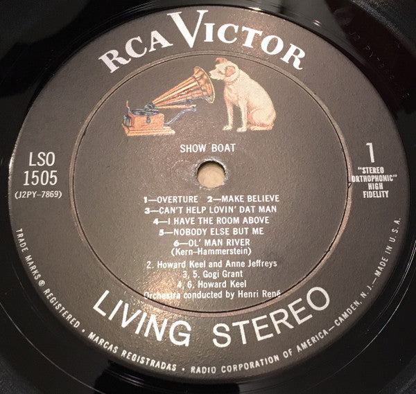 Henri René And His Orchestra : Show Boat (LP,Stereo)