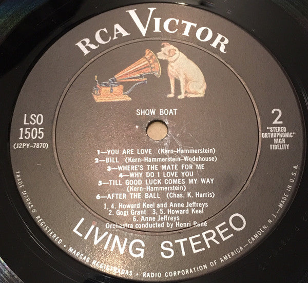 Henri René And His Orchestra : Show Boat (LP,Stereo)
