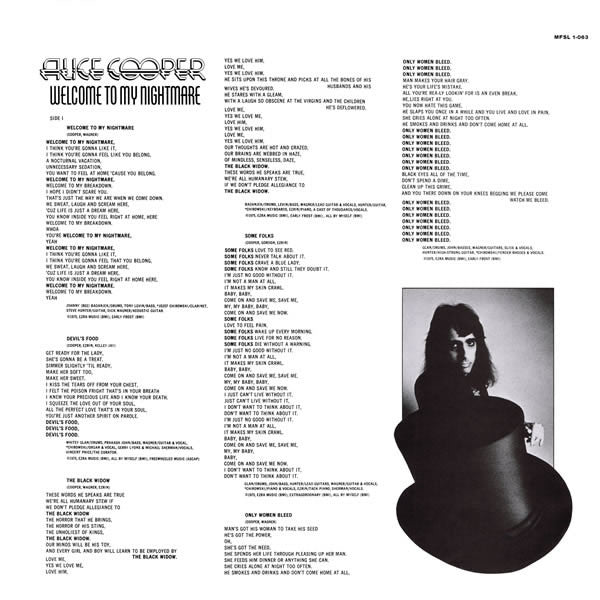 Alice Cooper (2) : Welcome To My Nightmare (LP,Album,Reissue,Remastered)