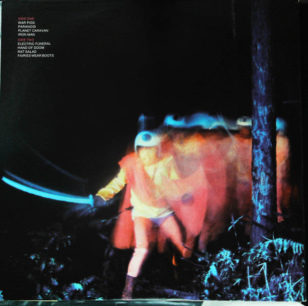 Black Sabbath : Paranoid (LP,Album,Repress)