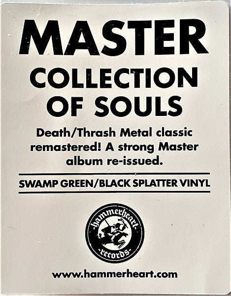 Master (2) : Collection Of Souls (LP,Album,Limited Edition,Reissue)