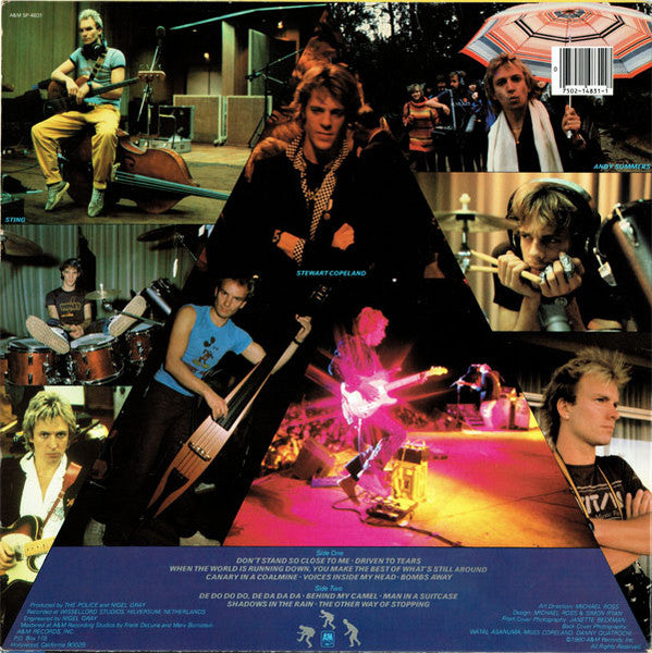 Police, The : Zenyatta Mondatta (LP,Album,Stereo)
