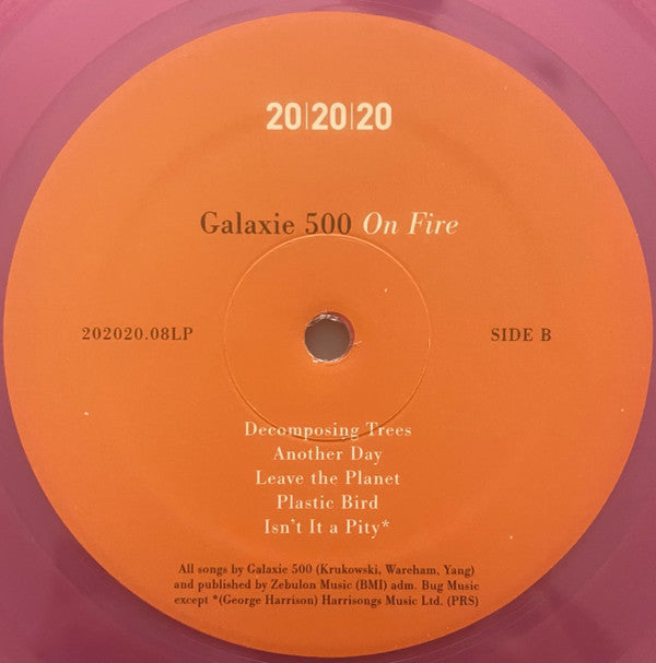 Galaxie 500 : On Fire (LP,Album,Limited Edition,Reissue,Remastered)