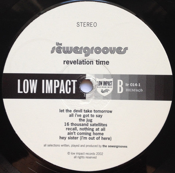 Sewergrooves, The : Revelation Time (LP,Album,Stereo)