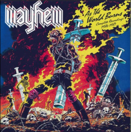 Mayhem (5) : As The World Burns - Complete Recordings 1984-1987 (LP,Compilation,Limited Edition)