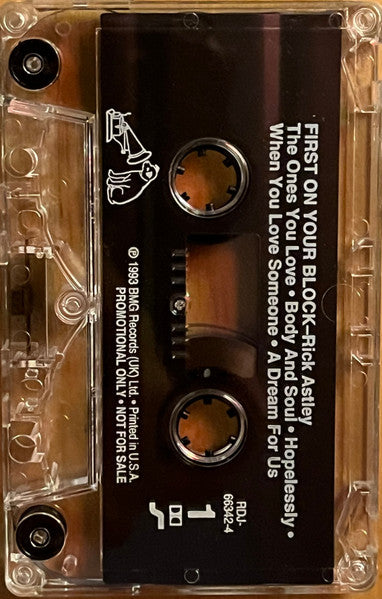 Rick Astley : First On Your Block (Promo)
