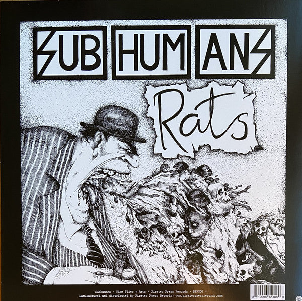 Subhumans : Time Flies + Rats (LP,Compilation,Reissue,Remastered)