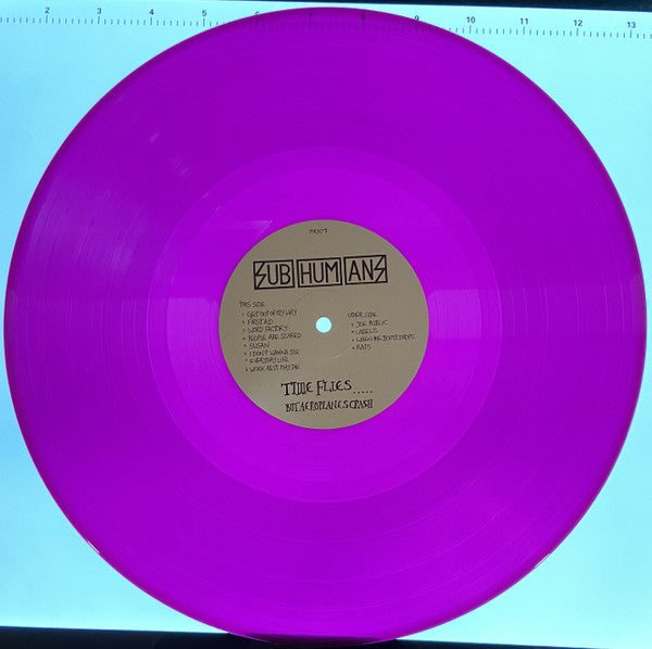 Subhumans : Time Flies + Rats (LP,Compilation,Reissue,Remastered)
