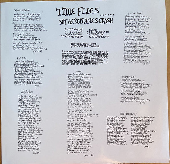 Subhumans : Time Flies + Rats (LP,Compilation,Reissue,Remastered)