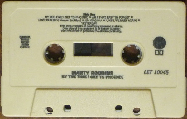 Marty Robbins : By The Time I Get To Phoenix (Album,Reissue)