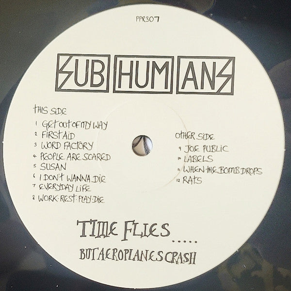 Subhumans : Time Flies + Rats (LP,Compilation,Reissue,Remastered)