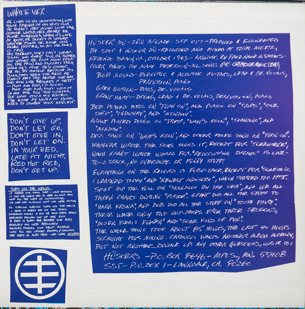 Hüsker Dü : Zen Arcade (LP,Album,Reissue)