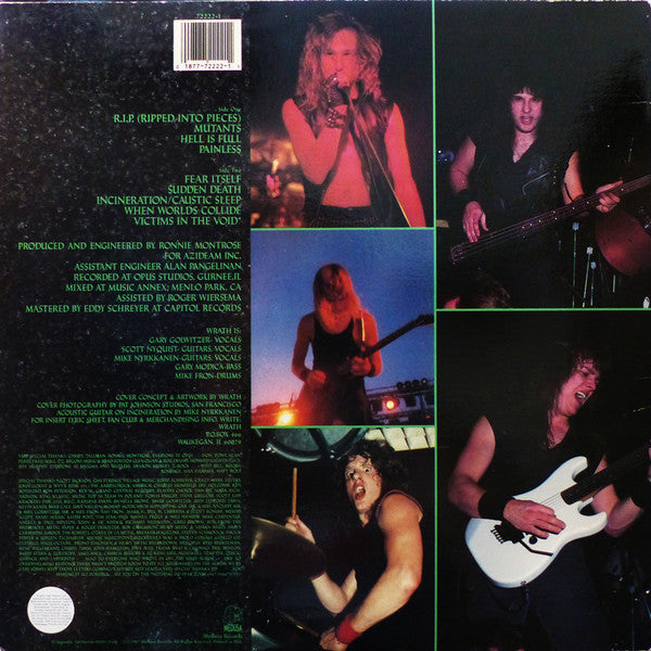 Wrath (6) : Nothing To Fear (LP,Album)