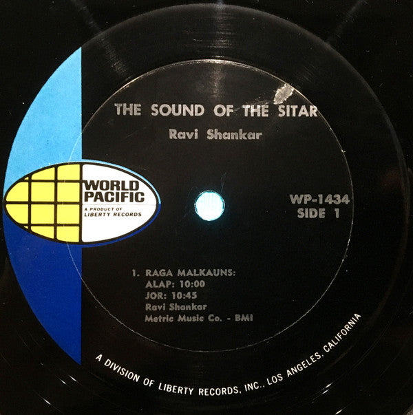 Ravi Shankar, Alla Rakha : Sound Of The Sitar (LP,Mono)