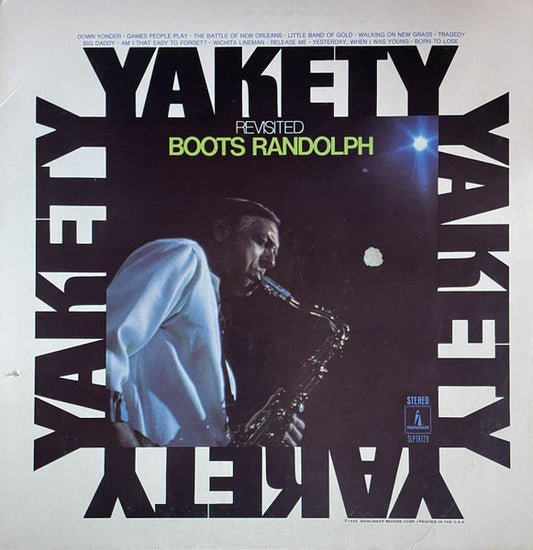 Boots Randolph : Yakety Revisited (LP,Album,Stereo)