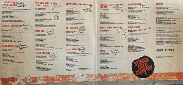 Various : Stoned Cold Country (A 60th Anniversary Tribute To The Rolling Stones) (LP,Album)