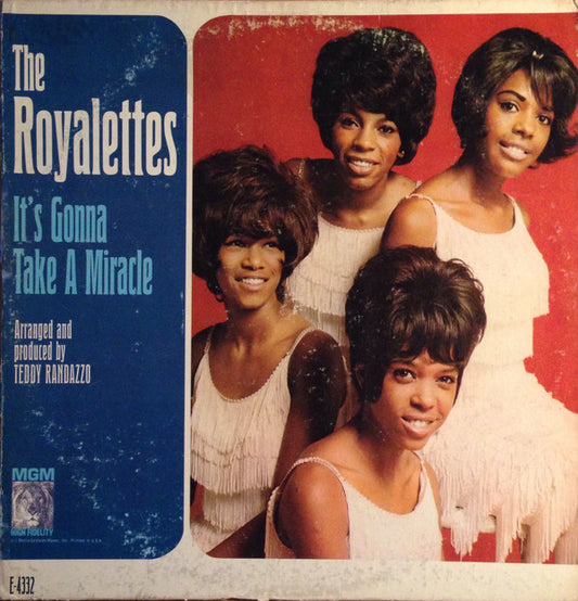 Royalettes, The : It's Gonna Take A Miracle (LP,Album,Mono)