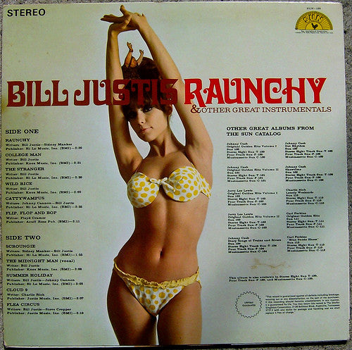 Bill Justis : Raunchy & Other Great Instrumentals (LP,Stereo)
