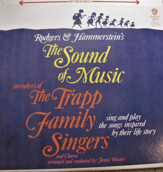 Trapp Family Singers And Chorus, The : The Sound Of Music (LP,Stereo)