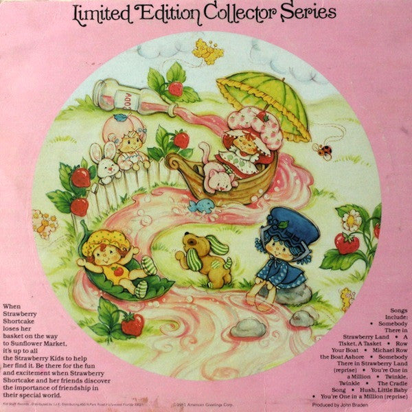 Strawberry Shortcake : Strawberry Shortcake And Her Friends (LP,Limited Edition,Picture Disc)