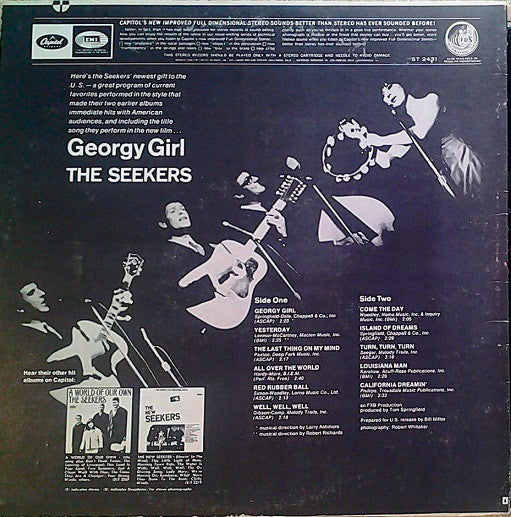 Seekers, The : Georgy Girl (LP,Album,Stereo)