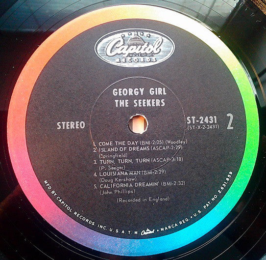 Seekers, The : Georgy Girl (LP,Album,Stereo)