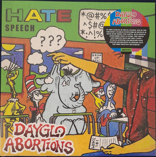 Dayglo Abortions : Hate Speech (LP,Album)