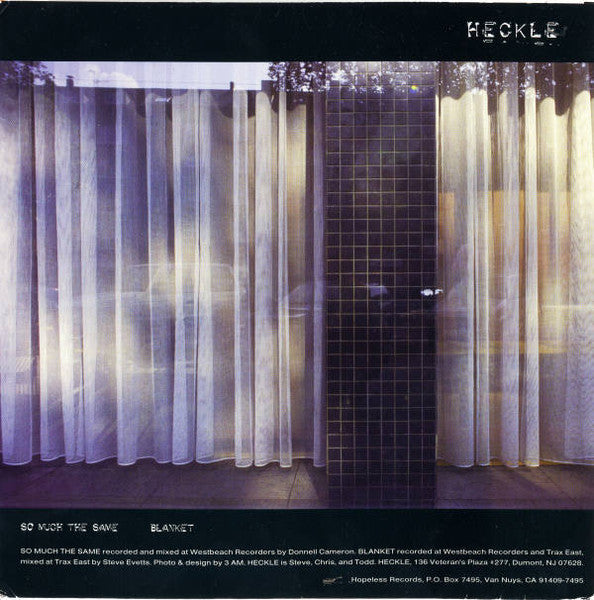 Jughead's Revenge / Heckle : Untitled (7")