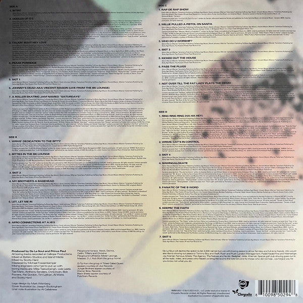 De La Soul : De La Soul Is Dead (LP,Album,Reissue)