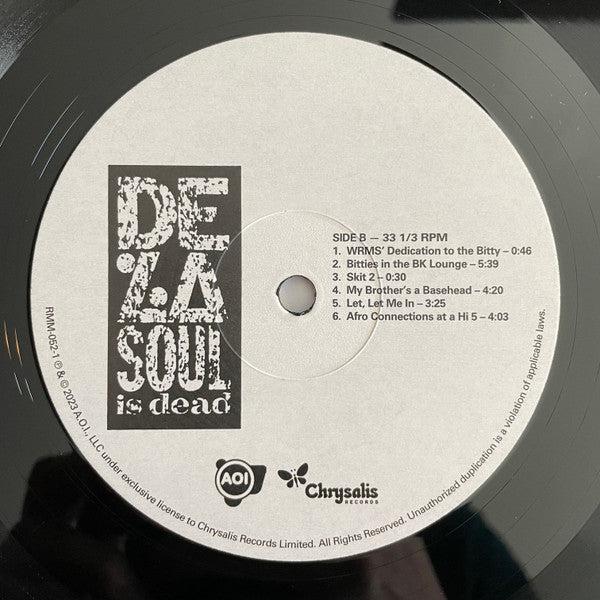 De La Soul : De La Soul Is Dead (LP,Album,Reissue)