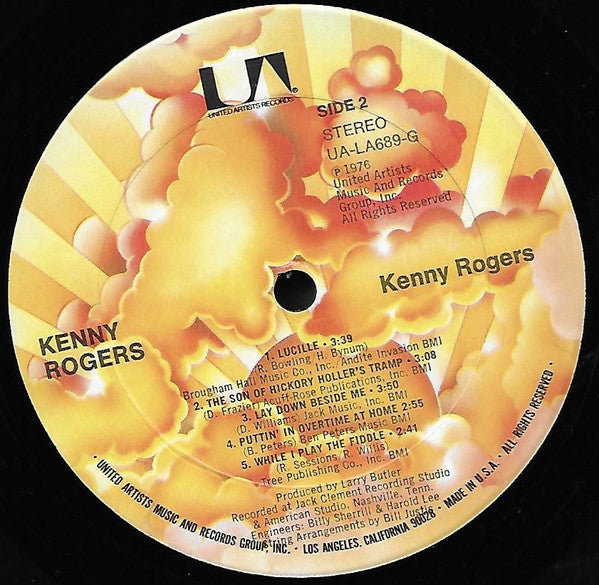 Kenny Rogers : Kenny Rogers (LP,Album,Club Edition)