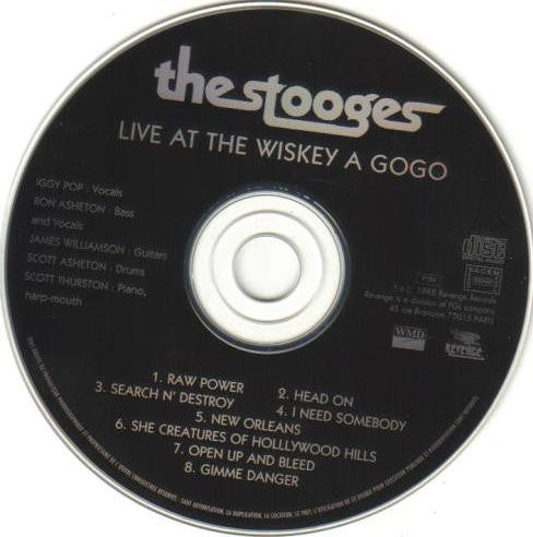 Stooges, The : Live At The Wiskey A Gogo (Album)