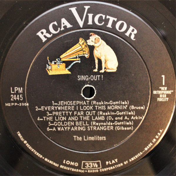 Limeliters, The : Sing Out! (LP,Album,Mono)