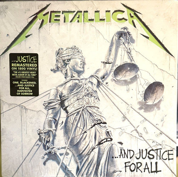 Metallica : ...And Justice For All (LP,Album,Reissue,Remastered,Repress,Stereo)