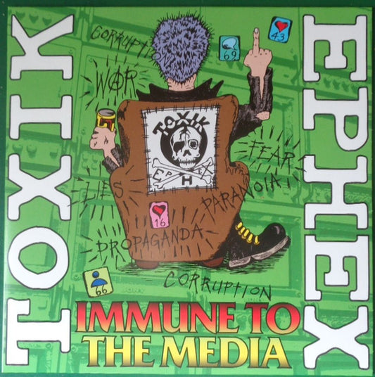 Toxik Ephex : Immune To The Media (LP,Album)