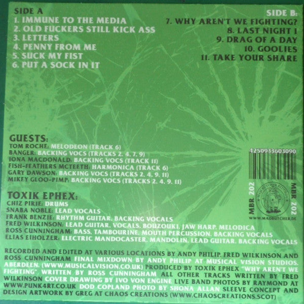 Toxik Ephex : Immune To The Media (LP,Album)