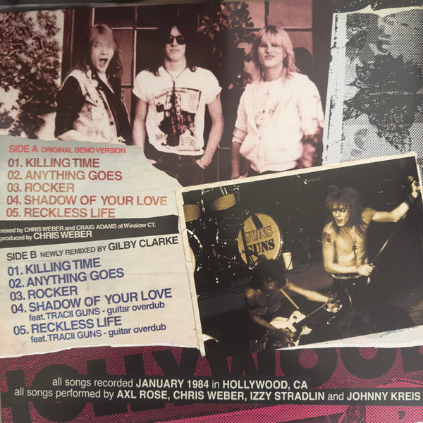 Hollywood Rose : The Roots Of Guns N' Roses (LP,Compilation,Reissue)