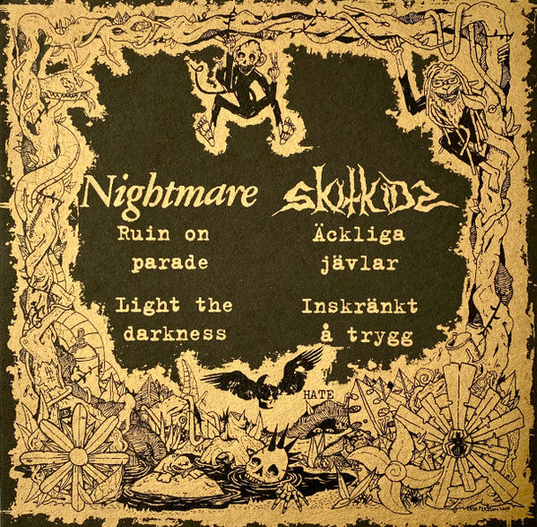 Skitkids / Nightmare (6) : Skitkids / Nightmare (7",45 RPM,Limited Edition)