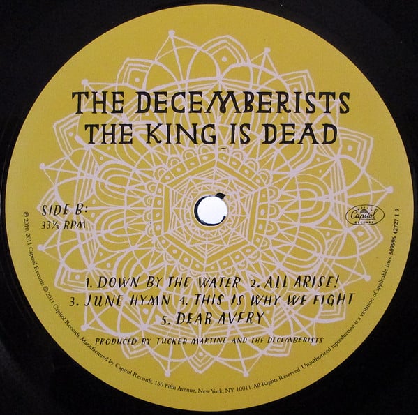 Decemberists, The : The King Is Dead (LP,Album)