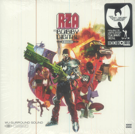 RZA As Bobby Digital : RZA As Bobby Digital In Stereo (LP,Album,Record Store Day,Limited Edition,Reissue)