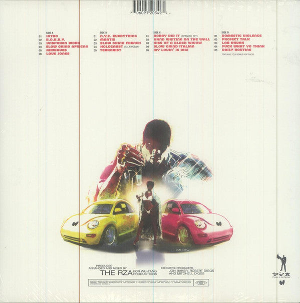 RZA As Bobby Digital : RZA As Bobby Digital In Stereo (LP,Album,Record Store Day,Limited Edition,Reissue)