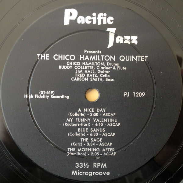 Chico Hamilton Quintet, The : Chico Hamilton Quintet (LP,Album)