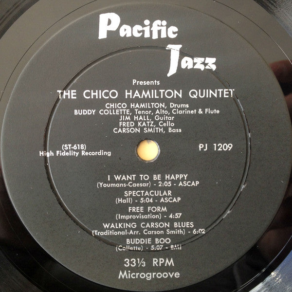 Chico Hamilton Quintet, The : Chico Hamilton Quintet (LP,Album)