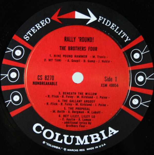 Brothers Four, The : Rally 'Round! (LP,Album,Stereo)