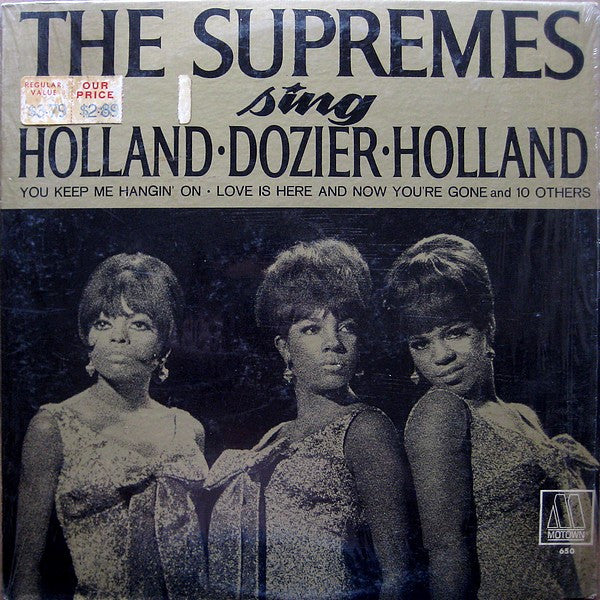 Supremes, The : The Supremes Sing Holland-Dozier-Holland (LP,Album,Mono)